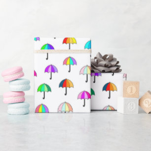 Umbrella Fort Wrapping Paper