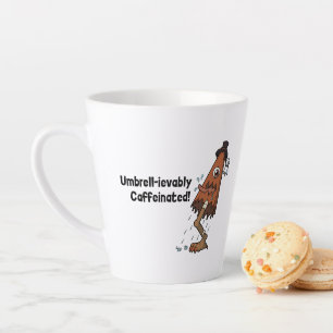 Umbrella Ghost Yokai- Umbrell-ievably Caffeinated Latte Mug