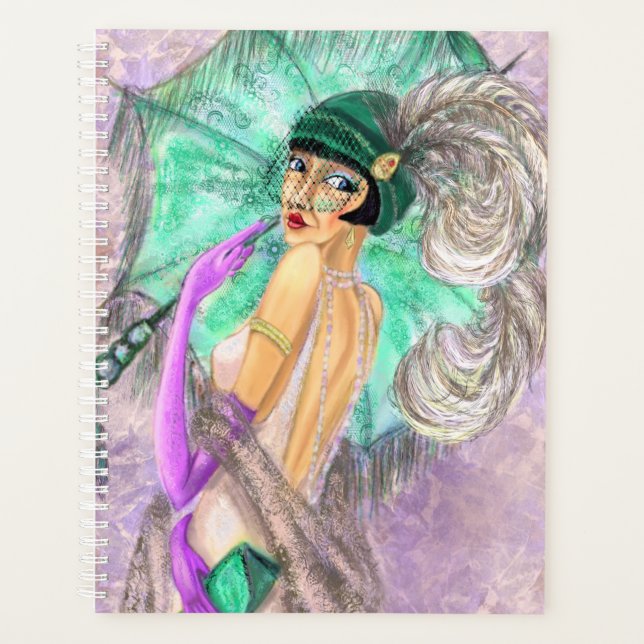 Umbrella Lady Planner (Front)