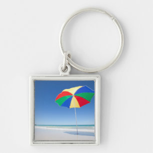 Umbrella On Beach   Australia Keychain