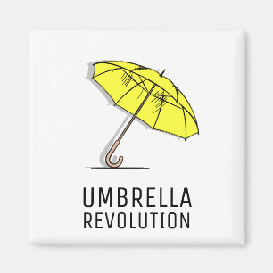 Umbrella Revolution - Hong Kong Magnet