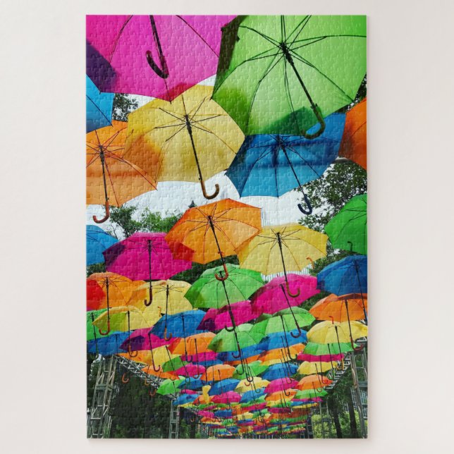Umbrella Sky Project Jigsaw Puzzle (Vertical)