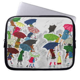 Umbrellas Laptop Sleeve
