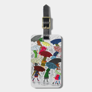 Umbrellas Luggage Tag