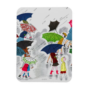 Umbrellas Magnet