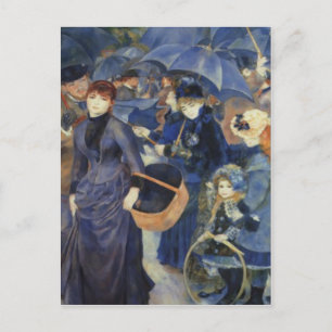 Umbrellas Pierre-Auguste Renoir Mother's Day Card