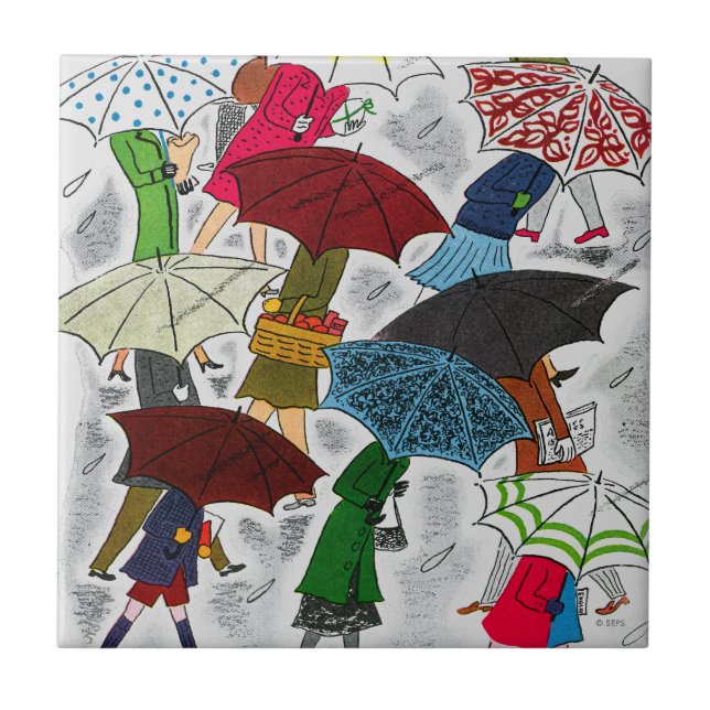 Umbrellas Tile (Front)