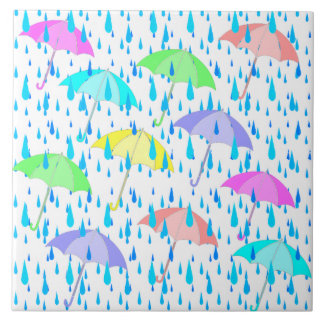 Umbrellas Tile