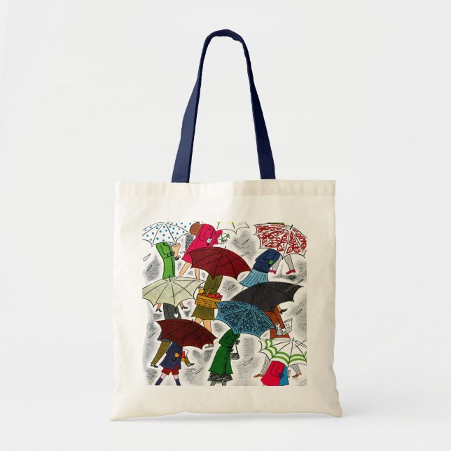 Umbrellas Tote Bag (Front)