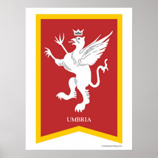 Umbria Italy Region Poster