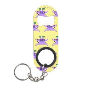 Umeko Space Colony NFT Friends of Saturn. Keychain Bottle Opener