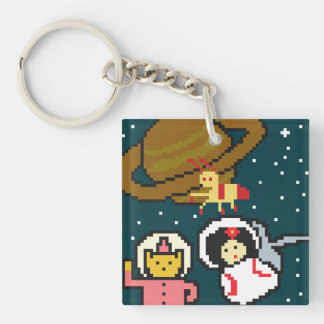 Umeko Space Colony NFT With friends from Mars Keychain