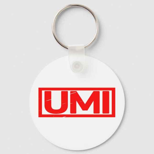 Umi Stamp Keychain (Front)