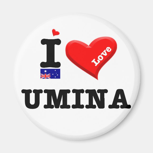 UMINA - I Love Magnet (Front)
