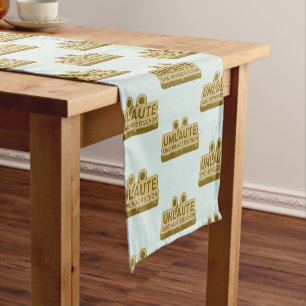 UMLAUT German language teacher or student Short Table Runner