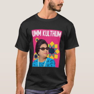 Umm Kulthum Pop Art Fitted Scoop T-Shirt