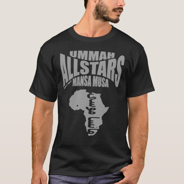 Ummah Allstars Mansa Musa T-Shirt (Front)