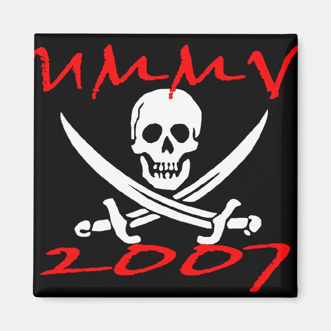 UMMV 2007 Pirate Show magnet (Front)