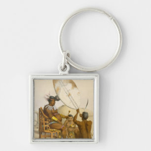 Umpanda the King of the Amazulu, plate 11 from 'Th Keychain