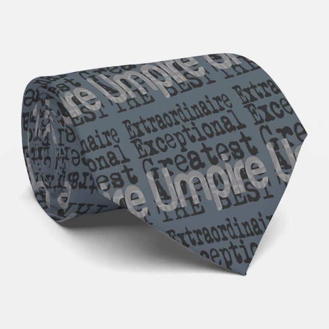 Umpire Extraordinaire Tie (Rolled)