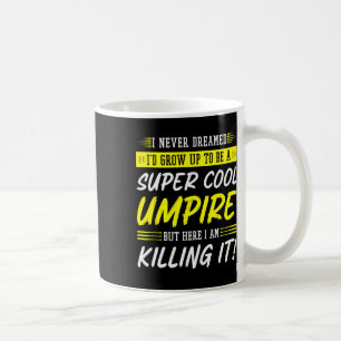 Umpire Sell Footll Cricket Sports Coffee Mug