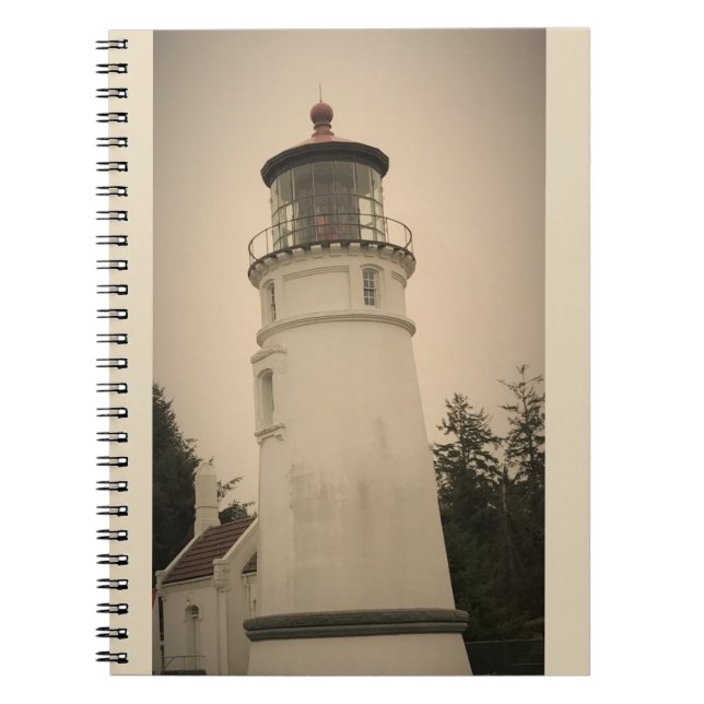 Umpqua River Lighthouse, OR Notebook (Front)