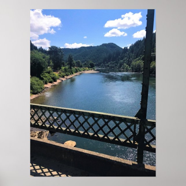 Umpqua River, OR Poster (Front)