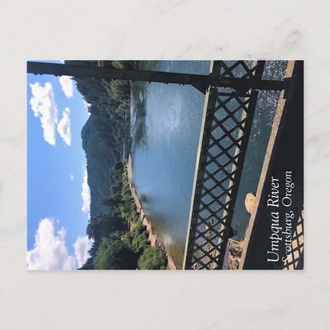 Umpqua River, Oregon Postcard (Front)