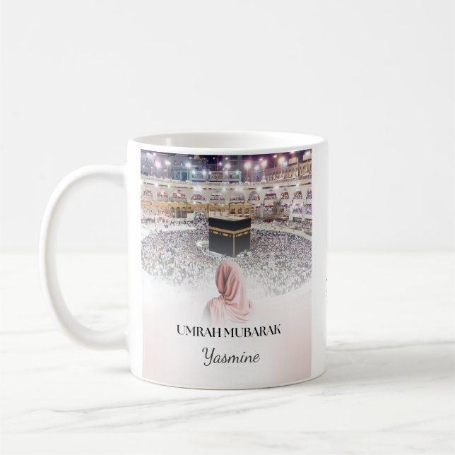 Umrah Moubarak Message Mug (Gauche)