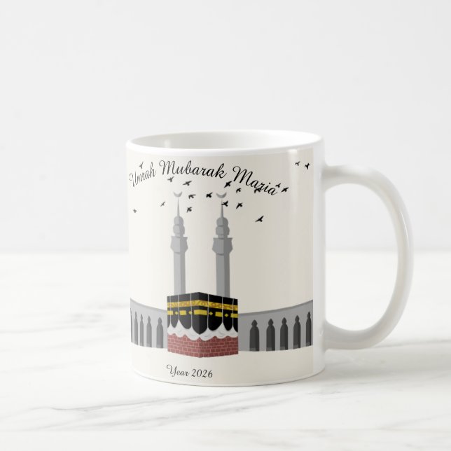 Umrah Mubarak Custom Mug (Droite)