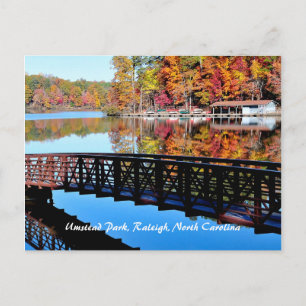 Umstead Park in Autumn Postcard