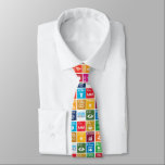 UN 17 Sustainable Development Goals Necktie<br><div class="desc">United Nations (UN) 17 Sustainable Development Goals (SDGs)</div>