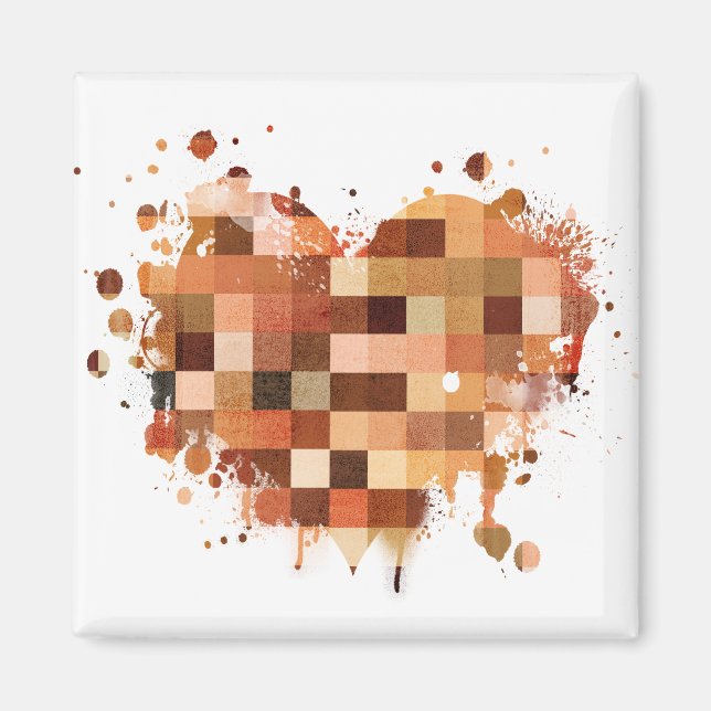 Un aimant World Heart (Devant)