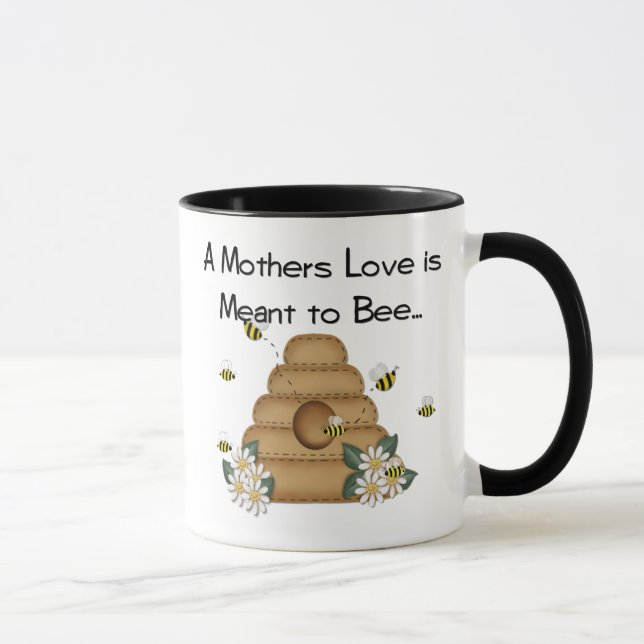 Un amour de mère est signifié dans la tasse (Droite)