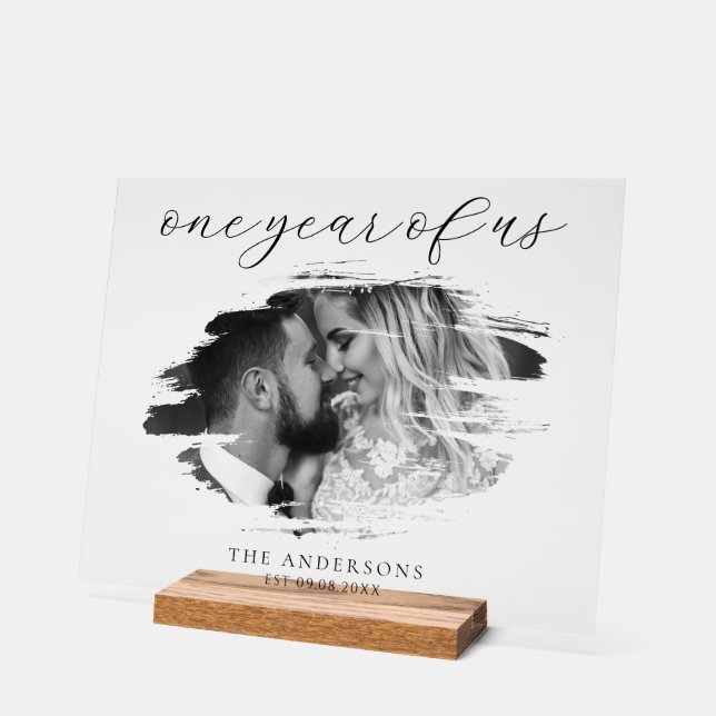 Un an de nous Premier anniversaire Mariage (Angle)