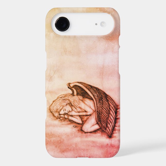 Un Ange endormi sur les nuages des cieux (Verso)