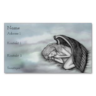 Un Angel endormi Cartes de visite