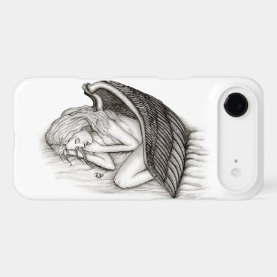 Un Angel endormi, noir et blanc