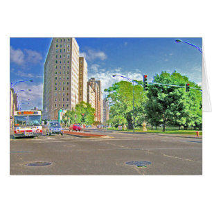 Un Après-Midi Fréquenté À Chicago