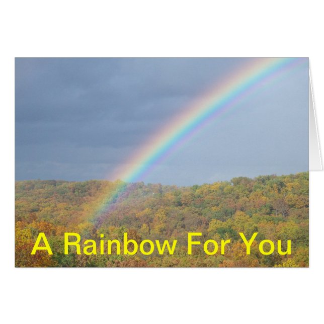 UN ARC-EN-CIEL POUR VOUS (Devant horizontal)