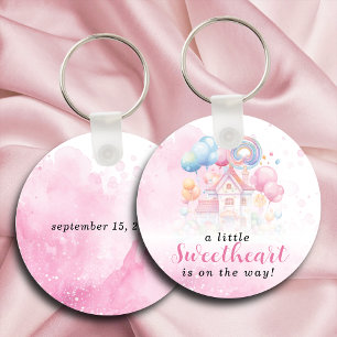 Un Baby shower-bonbons un peu amoureux