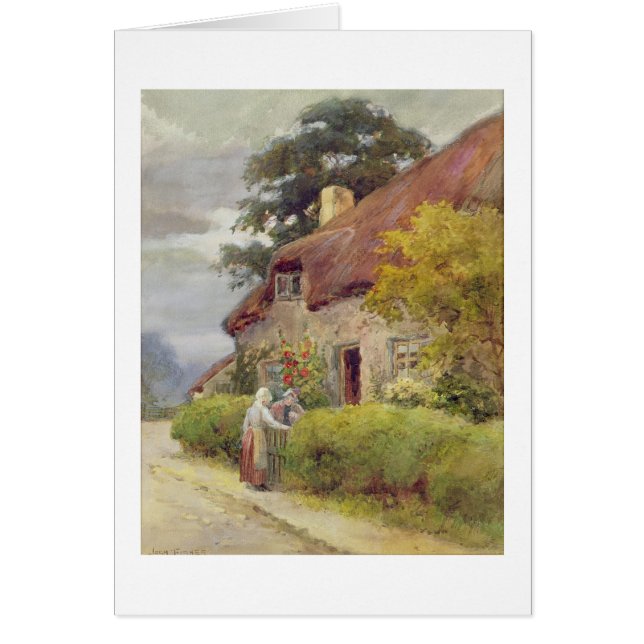 Un bavardage de soirée (Devant)