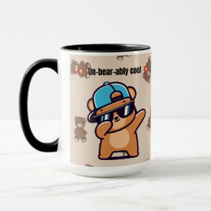 Un-Bear-ably Cool   Cute Bear Coffee Mug
