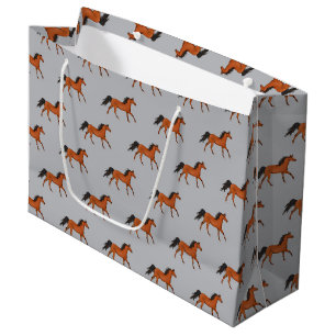Un beau sac cadeau de cheval