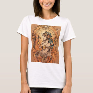 Un beau T-shirt design pour dames