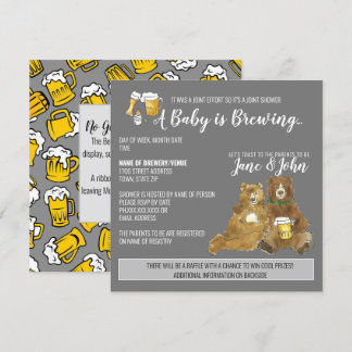 Un bébé brasse - Invitation conjointe au Baby show