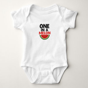 Un body bébé Une Melon – Joli design pastèque