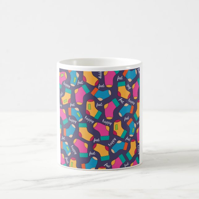 Un bon nombre de tasse de chaussettes (Centre)
