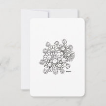 Un Bouquet de sourires : Bonjour, Merci - Carte à 