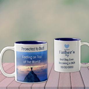 Un cadeau parfait pour un nouveau papa. Mug à café